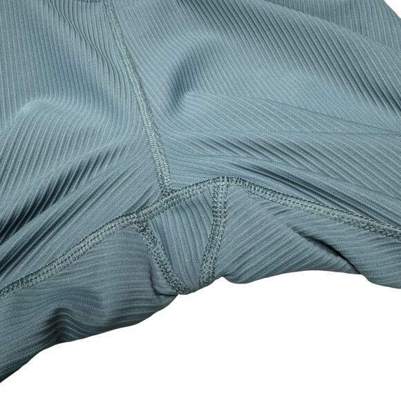 Old Navy High Waisted PowerSoft Rib-Knit Split Flare Leggings Ocean Flare MP - Picture 8 of 10